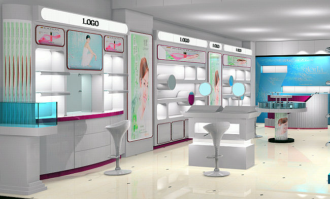 綿陽專業(yè)化妝品店設(shè)計(jì)公司 卓巧裝飾 |空間|室內(nèi)設(shè)計(jì)|商業(yè)空間設(shè)計(jì) 